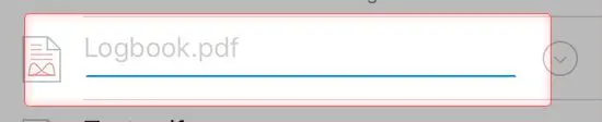 Screenshot vom hochladen der Logbuchs